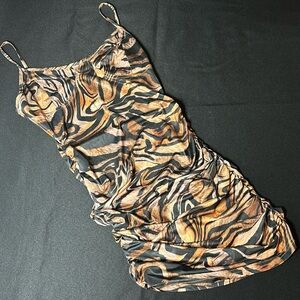 Small Bodycon Brown Dress